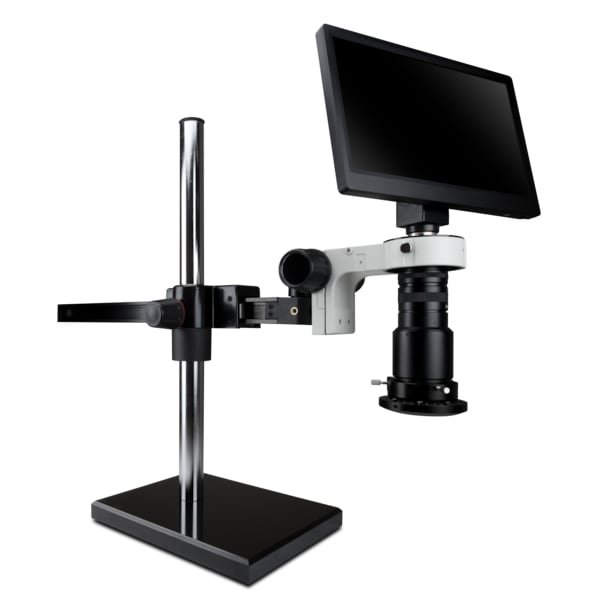 Macro Digital Inspection System With LED Light On Gliding Boom Stand